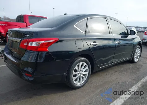 2018 Nissan Sentra Sv z USA, uszkodzony, nr VIN 3N1AB7AP3JY268697